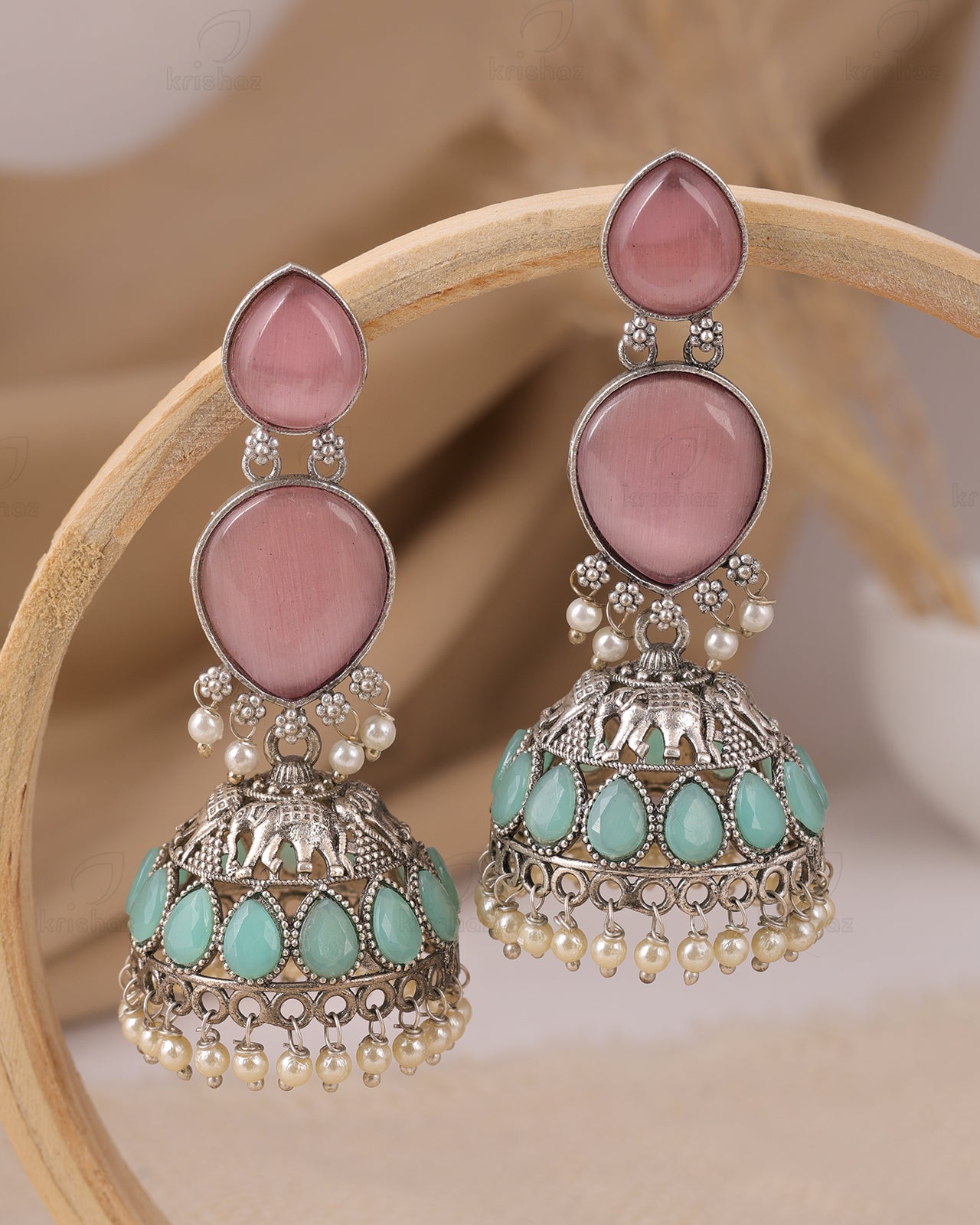 Neha Jhumki Earrings
